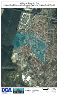 Irishtown Gloucester City NPP Approved District Map